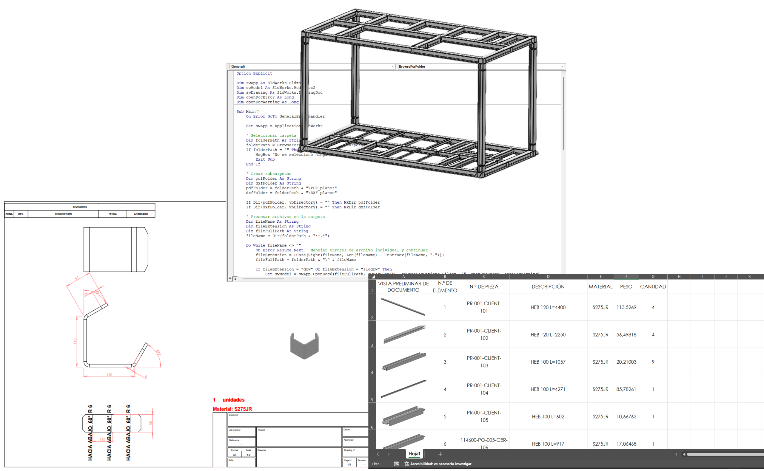 Proyecto: macros SolidWorks (ejemplo)